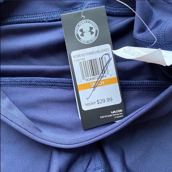 NWT Under Armor Spandex Shorts - Picture 3 of 3